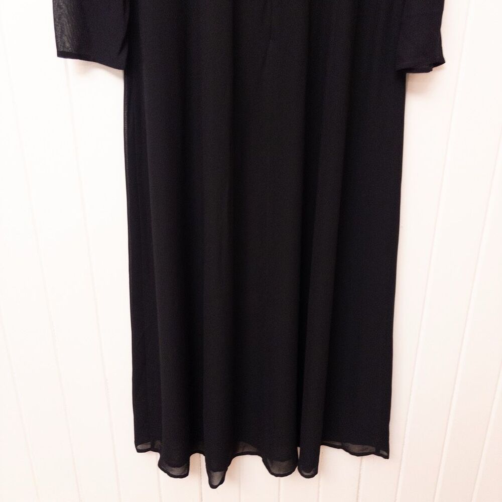 Reformation Castalia Dress Black Size 10 - Picture 9 of 9